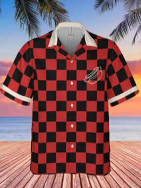 Hot Dog Hawaiian Shirt: Funny Foodie Button Down